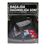 ALİTA TEXTILE Oto Bagaj Organizeri, Araç Bagaj Çantası, Araç İçi Düzenleyici, Oto Aksesuarları, Keçe Kutu Organizer