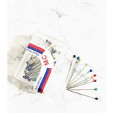 Alivascarf Toplu İğne Çok Renkli 50 X50 2 Adet 2.5cm - Eşarp Ve Şal İğnesi - Kadın Tesettür Aksesuar Çok Amaçlı