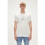 Alive T-Shirt Off-White Beyaz Baskılı Erkek Tişört