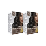 Alix 3.0 Koyu Kahve 50 ml 2'li Set Kit Saç Boyası