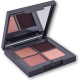 Alix Avien 804 Harmony Of Colors Toz Göz Farı Paleti 4 Renk Kahverengi Tonları ile Kadifemsi Doku