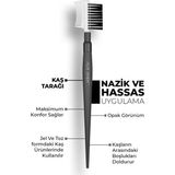 Alix Avien ALIX Kaş Tarağı - Eyebrow Comb Nazik ve Hassas Uygulama İçin Opak Görünüm Sağlar