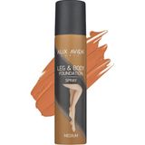 Alix Avien Bacak Fondöteni Medium Vücut Makyajı Bronzlaştırıcı Etki Sprey Çorap - Leg & Body Foundation 75ml - Medium Bacak Fondöteni Sprey Ten Makyajı Bronzlaştırıcı Etki - Kapatıcı Fondoten Yüksek 75 ml