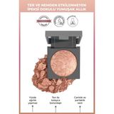 Alix Avien Baked Blush 103 Sparkling Cinnamon Fırınlanmış Allık İpeksi Doku ile Canlılık ve Parlaklık Kazandırır