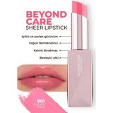 Alix Avien Beyond Care Sheer Lipstick 901 Sugar Pink - Yoğun Nemlendirici Besleyici Etki - Stick Form Parlak Ruj