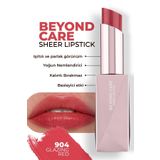 Alix Avien Beyond Care Sheer Lipstick 904 - Glazing Red - Yoğun Nemlendirici Besleyici Etki - Parlak Ruj