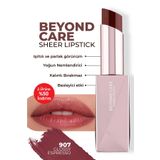 Alix Avien Beyond Care Sheer Lipstick 907 - Glossy Espresso - Yoğun Nemlendirici Besleyici Etki - Parlak Ruj