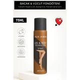 Alix Avien Bronzlaştırıcı Etkili Çatlak Ve Görünümü Önleyici Sprey Çorap Bacak Fondöteni Medium 75 ML