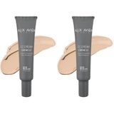 ALIX AVIEN Cc Krem Renk Düzenleyici Nötr - Cc Cream Neutral Spf 15 Uvb/uva - 40 ml (2 paketi)