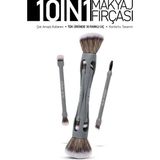 Alix Avien Çok Amaçlı 10'lu Makyaj Fırçası - 10 In 1 Multifunctional Makeup Brush - Gri