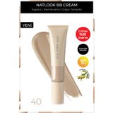 Alix Avien Doğal Parlaklık Sağlayan SPF15 Faktör Nemlendiren BB Krem - Natlook BB Cream 40 Medium To Dark