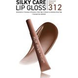 Alix Avien Dolgun Gürünüm ve Nemlendirici Etkili Dudak Parlatıcısı - Silky Care Lipgloss 312 Peachy Beige - Kahverengi