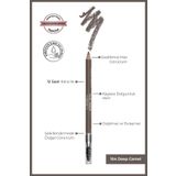 Alix Avien Fırçalı Yumuşak Uçlu Belirginleştirici Kahverengi Kaş Kalemi-eyebrow Expert Powdery Liner 104 Camel