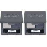 ALIX AVIEN Göz Farı - Duo Eyeshadow 202 Blue Gray & Pearly Navy 3 g (2 paketi)