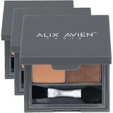 ALIX AVIEN Göz Farı Duo Eyeshadow 205 Warm Nude & Pearly Peanut 3 g (3 paketi)