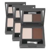 ALIX AVIEN Göz Farı - Duo Eyeshadow 207 Soft Beige & Walnut 3 G (3 paketi)