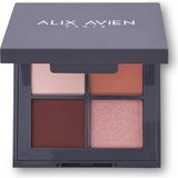 Alix Avien Göz Farı Paleti 805 Masterful Accents 4 Renk Kahverengi Tonları ile Toz Form
