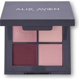Alix Avien Göz Makyajı Paleti 801 Magical Softness 4 Renk Toz Far Yüksek Kalıcılık Özelliğiyle - Soğuk Nötr