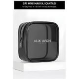 Alix Avien Gri Mini Makyaj Çantası gri