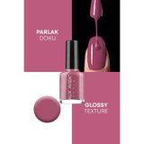 Alix Avien Gül Kurusu Oje 11 - Yüksek Pigmentli Uzun Süreli Kalıcılık Hızlı Kuruma - Nail Lacquer 11 - Pembe