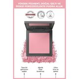 Alix Avien İpeksi Allık 104 Sweetie - Yüksek Pigmentli, Doğal Işıltılı, Ultra İnce Pudra