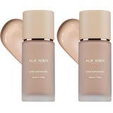 Alix Avien Kırışıklık Karşıtı Nemlendirici SPF30 Parlak Bitişli Fondöten Care Enhancer 803 Rose Buff (2 paketi)