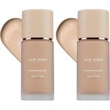 Alix Avien Kırışıklık Karşıtı Nemlendirici SPF30 Parlak Bitişli Fondöten Care Enhancer 804 Pale Ivory (2 paketi)