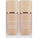 Alix Avien Kırışıklık Karşıtı Nemlendirici SPF30 Parlak Bitişli Fondöten Care Enhancer 808 Warm Amber (2 paketi)