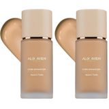 Alix Avien Kırışıklık Karşıtı Nemlendirici SPF30 Parlak Bitişli Fondöten Care Enhancer 816 Amber Honey (2 paketi)