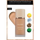 Alix Avien Kırışıklık Karşıtı Nemlendirici SPF30 Parlak Bitişli Fondöten - Care Enhancer 818 Golden Honey