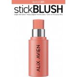 Alix Avien Kremsi Dokulu Kolay Dağılan Nemlendirici Saten Bitişli Stick Allık - Stick Blush 201 Apricot