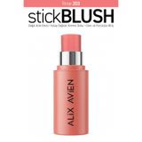 Alix Avien Kremsi Dokulu Kolay Dağılan Nemlendirici Saten Bitişli Stick Allık - Stick Blush 203 Rose