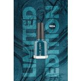 Alix Avien Limited Edition Işıltılı Petrol Mavi Oje-Yüksek Pigmentli Kalıcılık Hızlı Kuruma-Nail Lacquer No:6