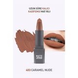 Alix Avien Matte 403 Caramel Nude Ruj
