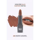Alix Avien Matte 404 Warm Caramel Ruj