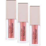 ALIX AVIEN Maxivolumizer Lipgloss 213 - Mirrored Pink - Kalıcı Ve Nemlendirici Ruj - Dolgunlaştırıcı Etki (3 paketi)