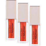 ALIX AVIEN Maxivolumizer Lipgloss 218 - Red Hot Luster - Kalıcı Ve Nemlendirici Ruj - Dolgunlaştırıcı Etki (3 paketi)