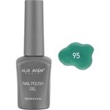 Alix Avien Nail Uv Gel Polish 95 12 ml Işıltılı Yeşil Kalıcı Oje