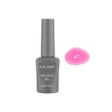 Alix Avien Pamuk Şeker Pembe Kalıcı Oje 67-Yoğun Renk Veren Jel Oje 12 Ml-Nail Uv Gel Polish 67