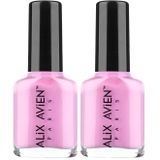 ALIX AVIEN Pembe Oje 69 - Yüksek Pigmentli Uzun Süreli Kalıcılık Hızlı Kuruma - Nail Lacquer 69 2li paket