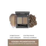 Alix Avien Şekillendirici, Belirginleştirici Açık Kahve Kaş Sabitleme Farı-perfect Fix Brow Palette 701 Brown
