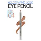 Alix Avien Suya Dayanıklı Kalıcı Holografik Işıltılı Göz Kalemi - Holographic Eye Pencil 04 Sunset Copper