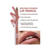 Alix Avien Suya Dayanıklı Uzun Süre Kalıcı Yumuşak Dudak Kalemi - Staying Power Lip Pencil 65 Rusty Rose