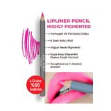 Alix Avien Uzun Süre Kalıcı Dağılma Yapmayan Nemlendirici Dudak Kalemi - Lipliner Pencil 13 True Fuchsia