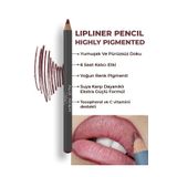 Alix Avien Uzun Süre Kalıcı Dağılma Yapmayan Nemlendirici Dudak Kalemi - Lipliner Pencil 19 Reddish Brown