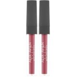 ALIX AVIEN Uzun Süre Kalıcı Kadifemsi Kuruma Yapmayan Mat Likit Ruj - Matte Liquid Lipstick 508 Bright Rose (2 paketi)