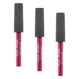 ALIX AVIEN Uzun Süre Kalıcı Kadifemsi Kuruma Yapmayan Mat Likit Ruj - Matte Liquid Lipstick 514 Bright Fuchsia (3 paketi)
