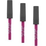 ALIX AVIEN Uzun Süre Kalıcı Kadifemsi Kuruma Yapmayan Mat Likit Ruj - Matte Liquid Lipstick 516 True Fuchsia (3 paketi)
