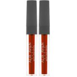 ALIX AVIEN Uzun Süre Kalıcı Kadifemsi Kuruma Yapmayan Mat Likit Ruj - Matte Liquid Lipstick 522 Wine Red (2 paketi)