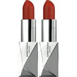 Alix Avien Uzun Süre Kalıcı Nemlendirici Pürüzsüz Etkili Yarı Mat Ruj Satin Lipstick 824 Brick Red (2 Paketi) - Option-1
